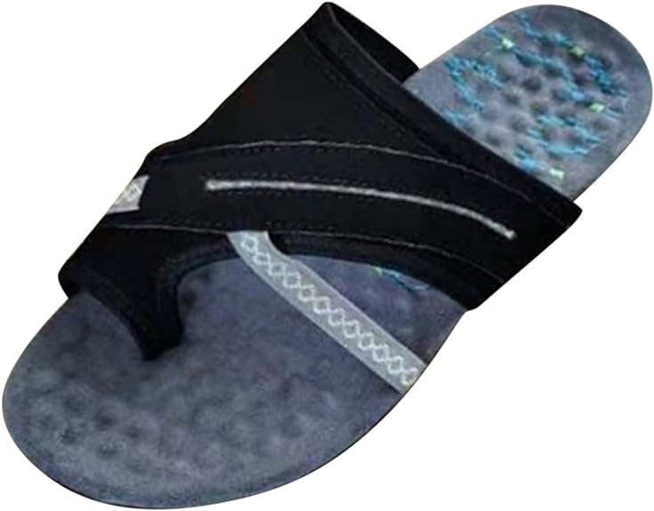 Women's Slippers with Orthopedic Footbed for Optimal Comfort