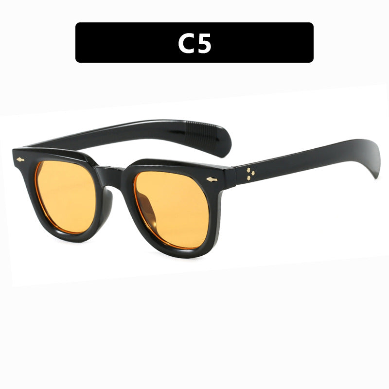 Women's stylish sunglasses in trendy design with elegant frame