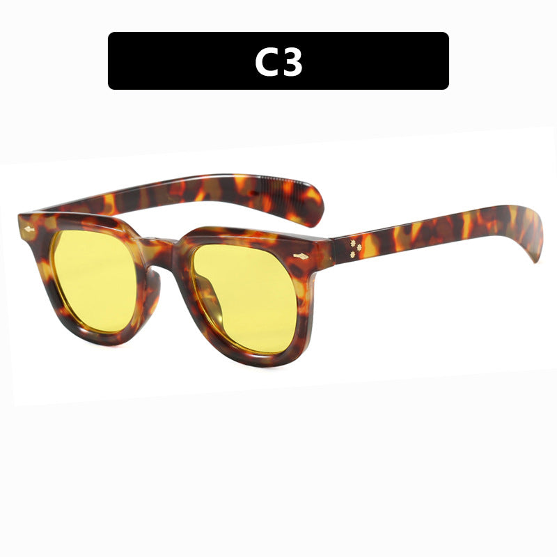 Women's stylish sunglasses in trendy design with elegant frame