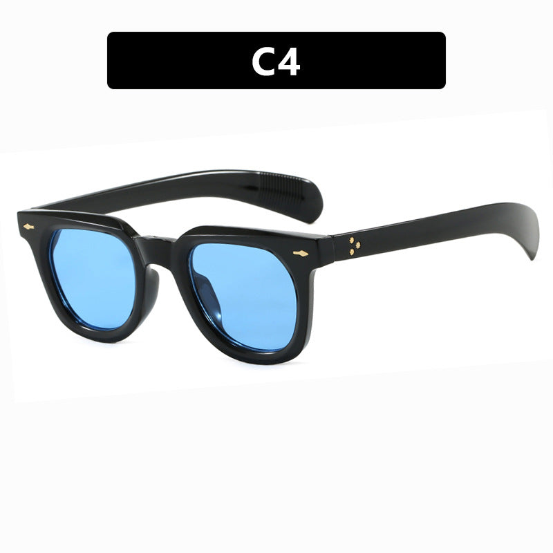 Women's stylish sunglasses in trendy design with elegant frame