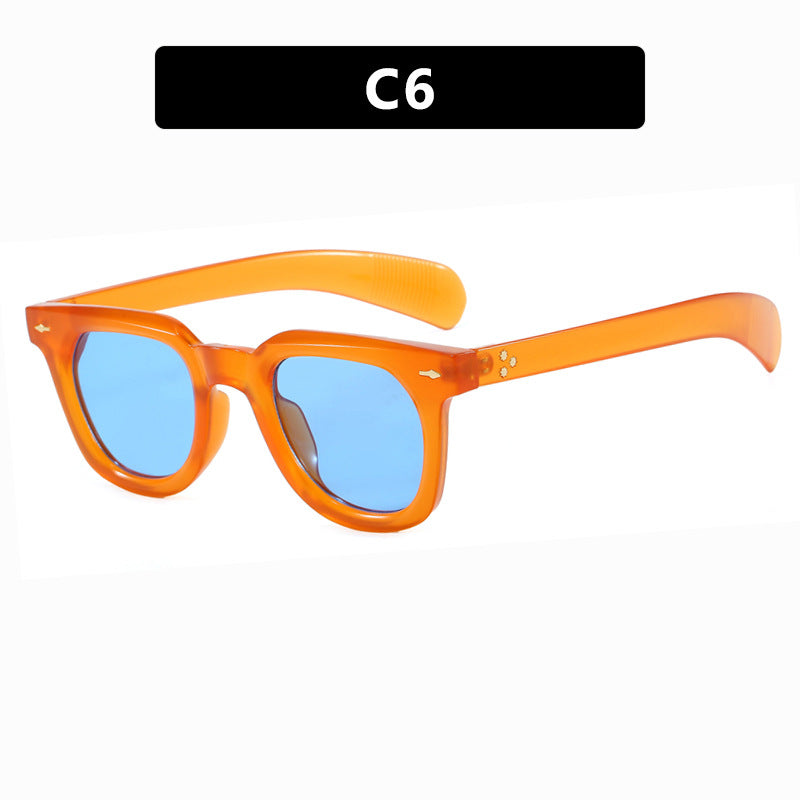 Women's stylish sunglasses in trendy design with elegant frame