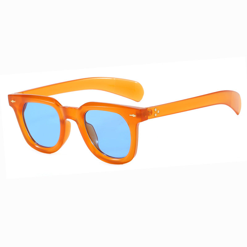 Women's stylish sunglasses in trendy design with elegant frame