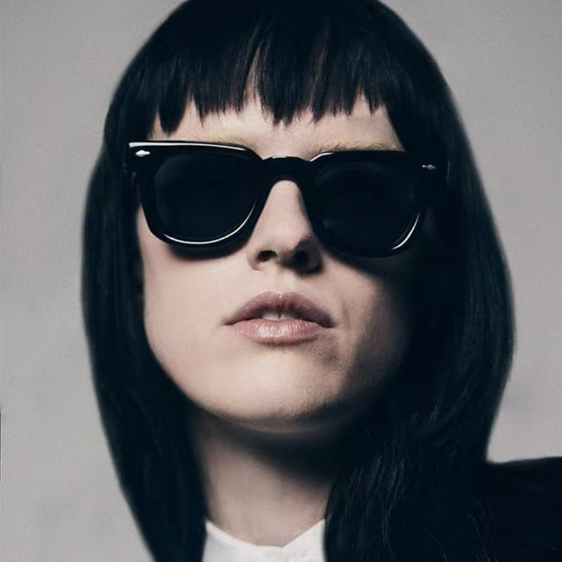 Women's stylish sunglasses in trendy design with elegant frame