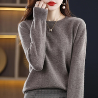 Women's Sweater Classic Round Neck Soft Stylish