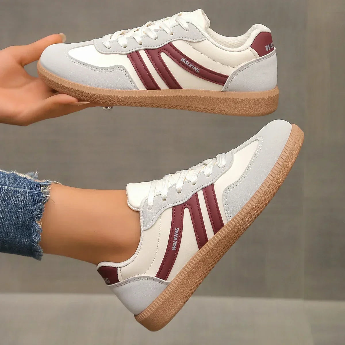 Women's Walking Sneakers with Arch Support