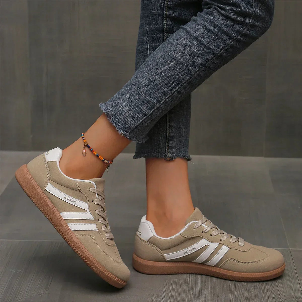 Women's Walking Sneakers with Arch Support