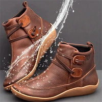Women's Waterproof Ankle Boots with Cushioned Interior