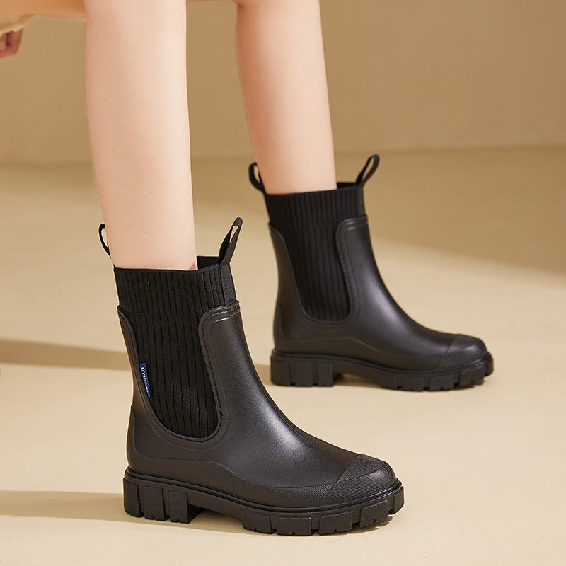 Women's Waterproof Boots with Anti-Slip Sole