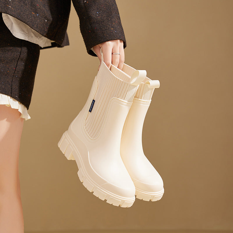 Women's Waterproof Boots with Anti-Slip Sole