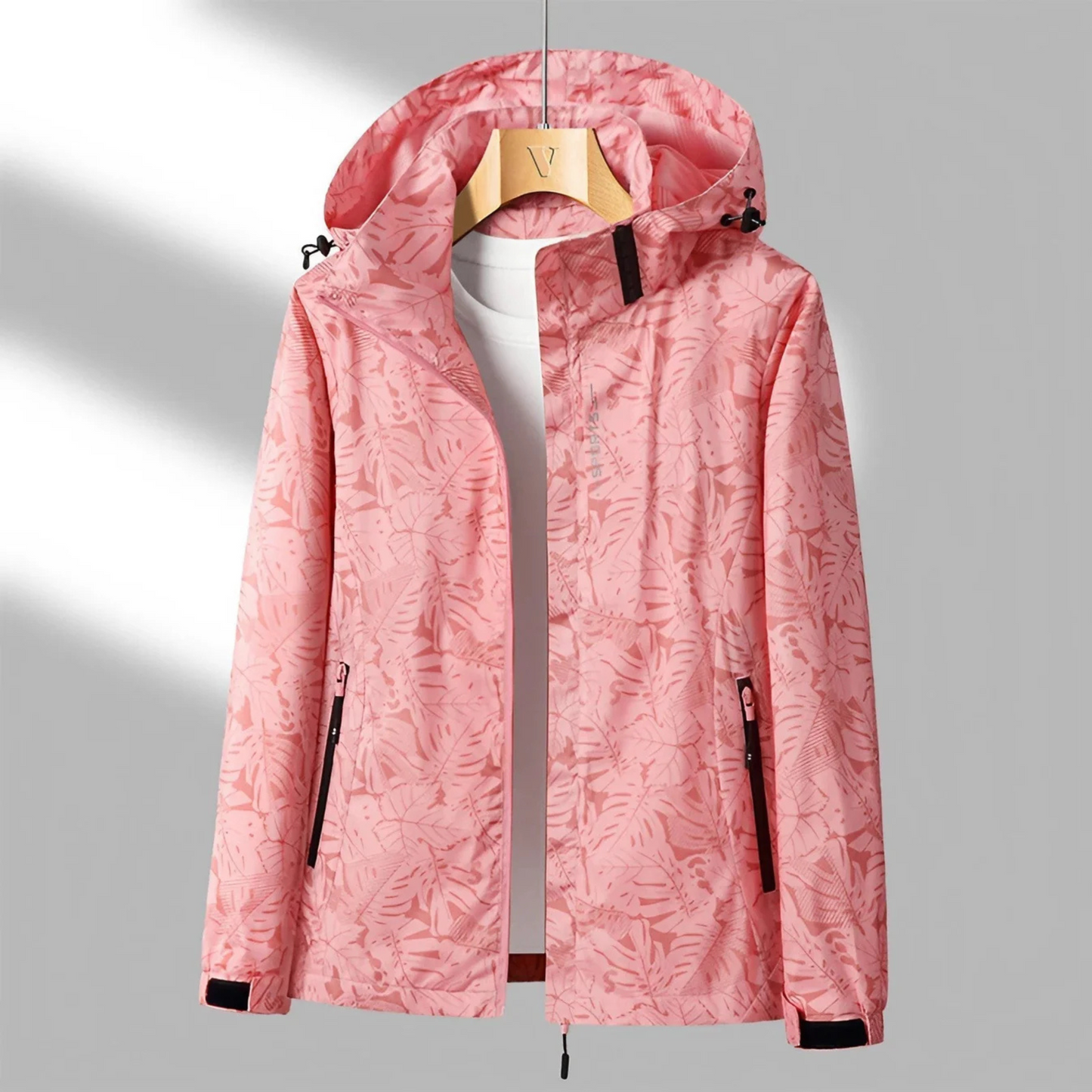 Women's Waterproof Jacket Opaline - Wind Protection