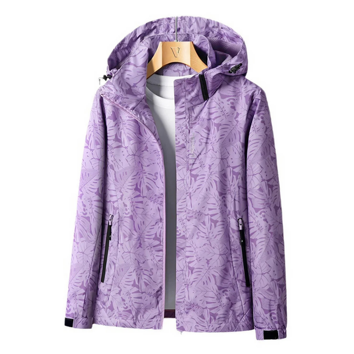 Women's Waterproof Jacket Opaline - Wind Protection