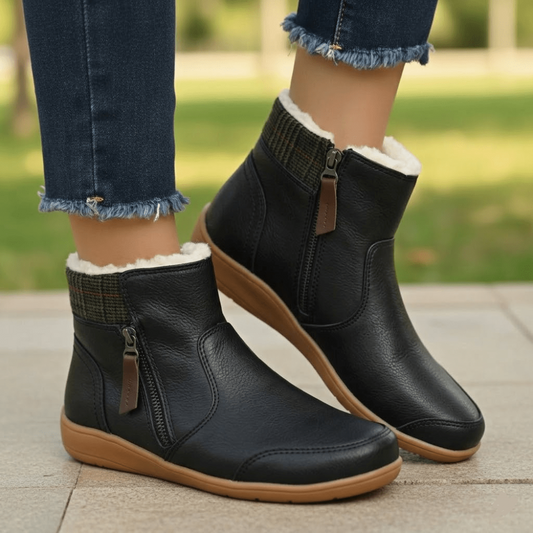 Women's Waterproof Shoes with Orthopedic Support and Non-Slip Sole