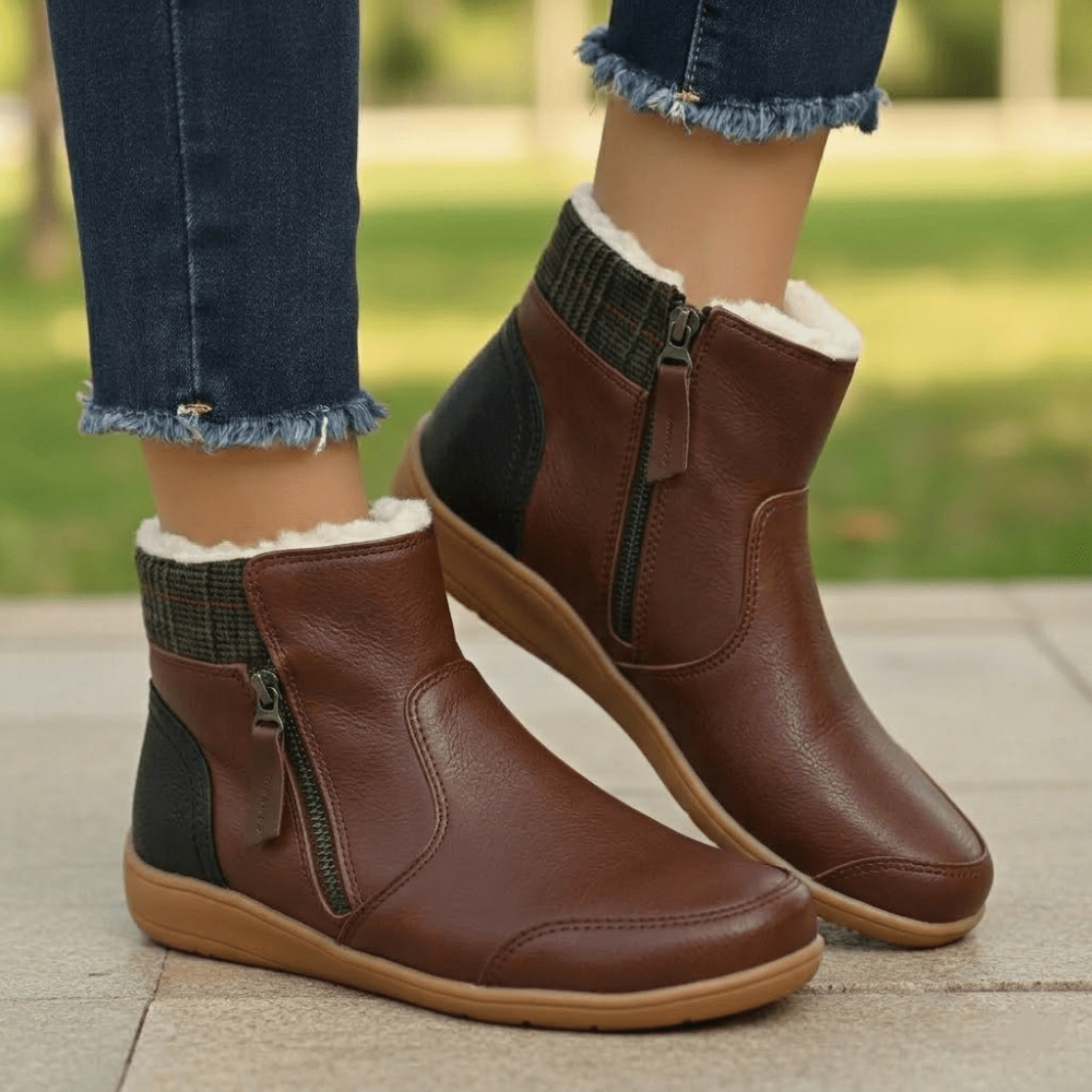 Women's Waterproof Shoes with Orthopedic Support and Non-Slip Sole