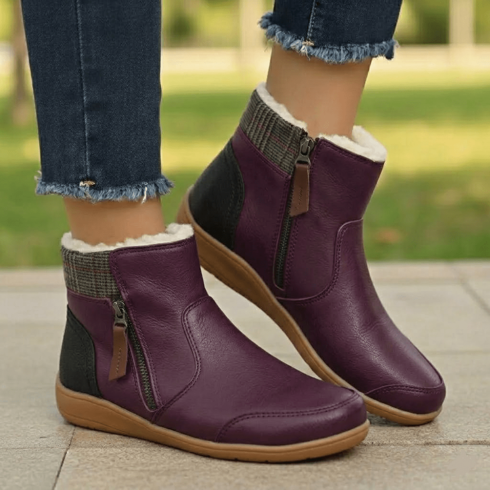 Women's Waterproof Shoes with Orthopedic Support and Non-Slip Sole