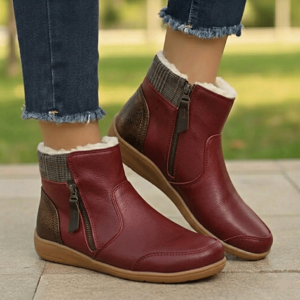 Women's Waterproof Shoes with Orthopedic Support and Non-Slip Sole