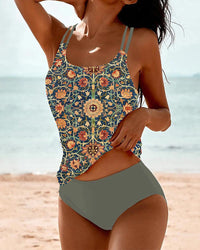 Women Tankini Set | Bohemian Style & Summer Comfort