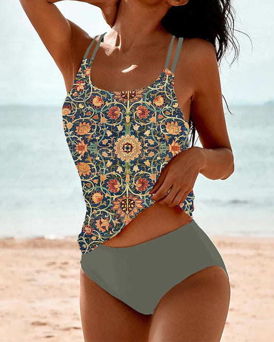 Women Tankini Set | Bohemian Style & Summer Comfort