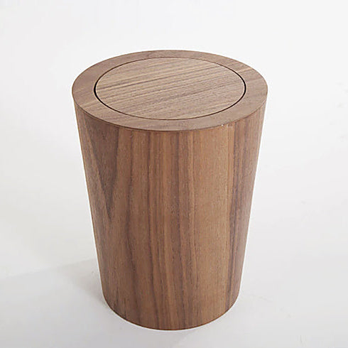 Wood Trash Can - Modern Style - 9L Capacity - Home Decor