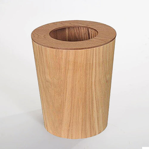 Wood Trash Can - Modern Style - 9L Capacity - Home Decor