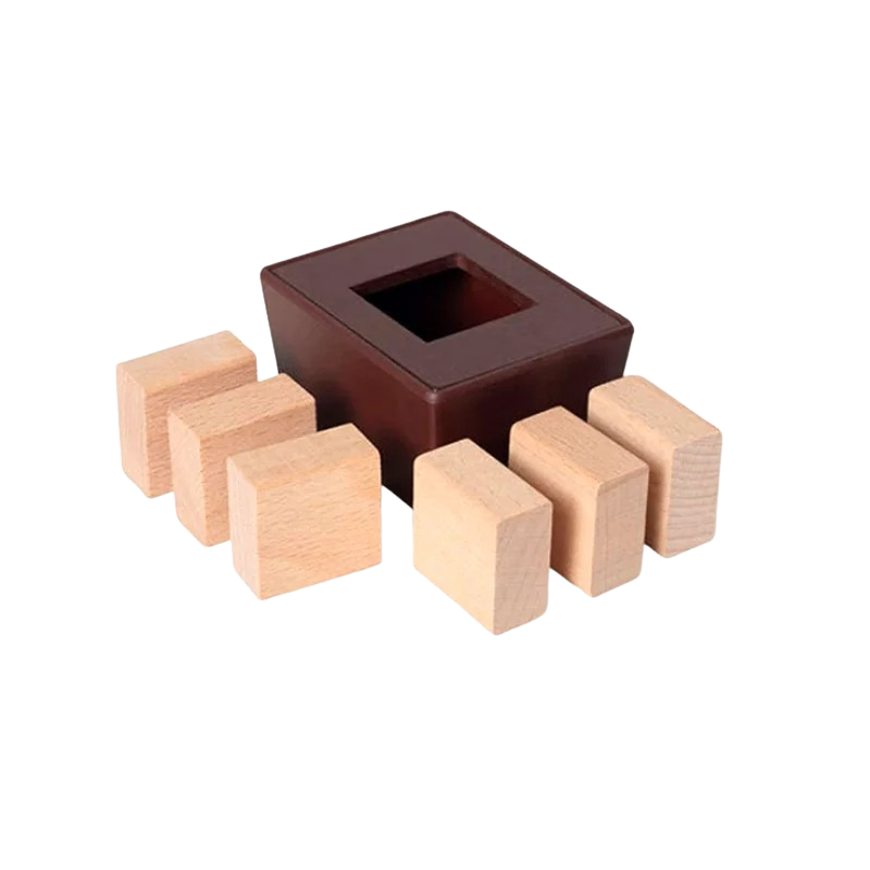 Wooden 3D Puzzle for Brain Training & Logic Skills Development