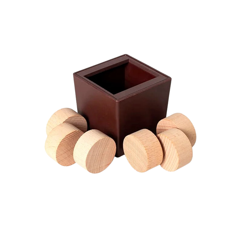 Wooden 3D Puzzle for Brain Training & Logic Skills Development