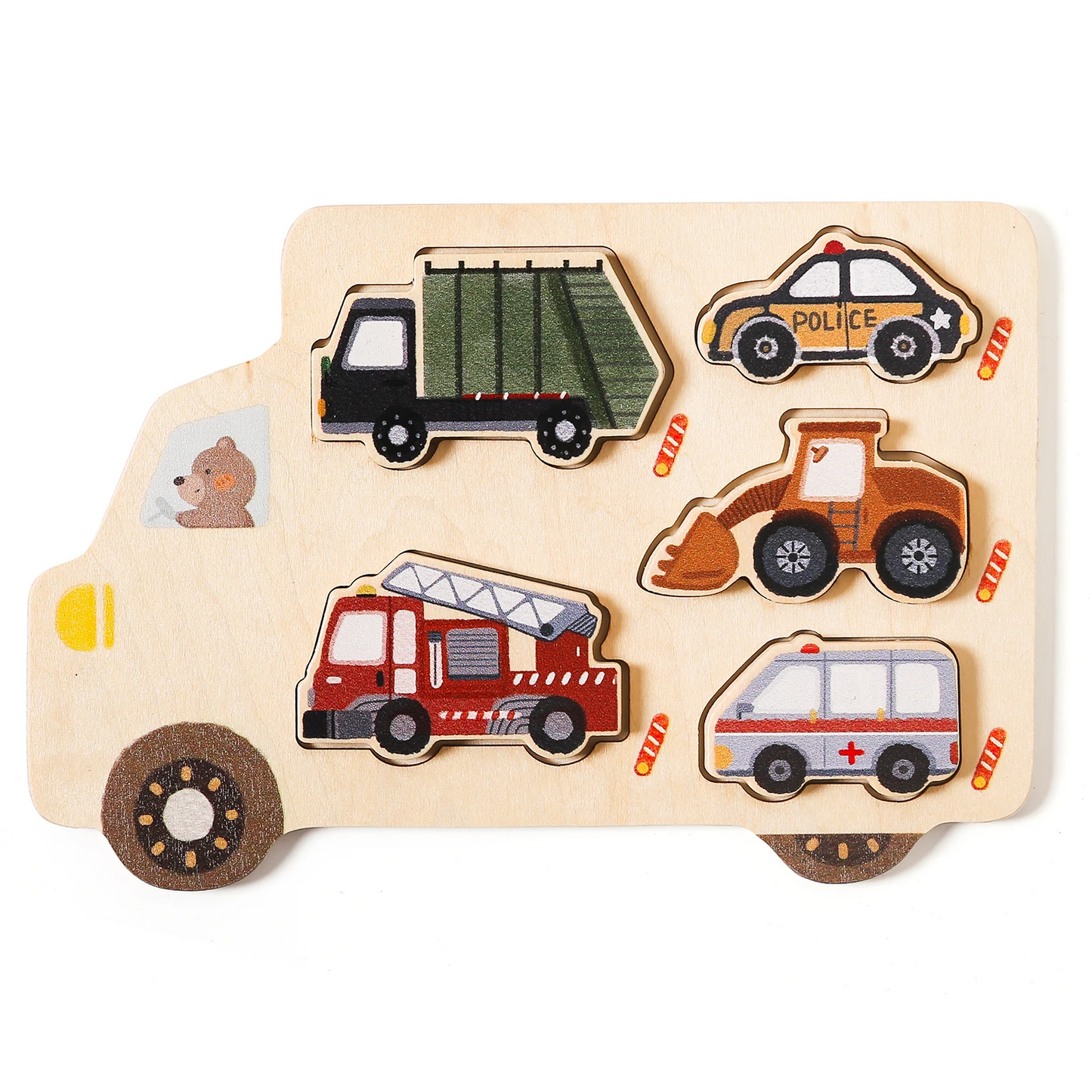 Wooden Montessori Preschool Puzzle Toy
