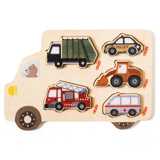 Wooden Montessori Preschool Puzzle Toy
