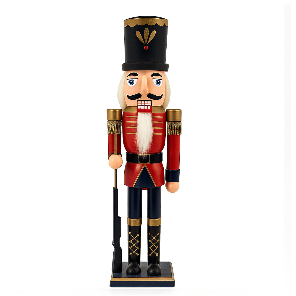 Wooden Nutcracker Figures – 30 cm – 4 Different Figures