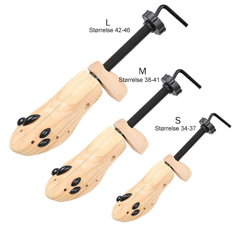 Wooden Shoe Stretcher - Adjustable and Durable for Perfect Fit