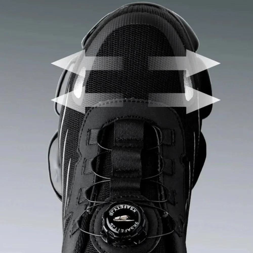 Work Shoes Men | Orthopedic Support & Slip-Resistant Grip