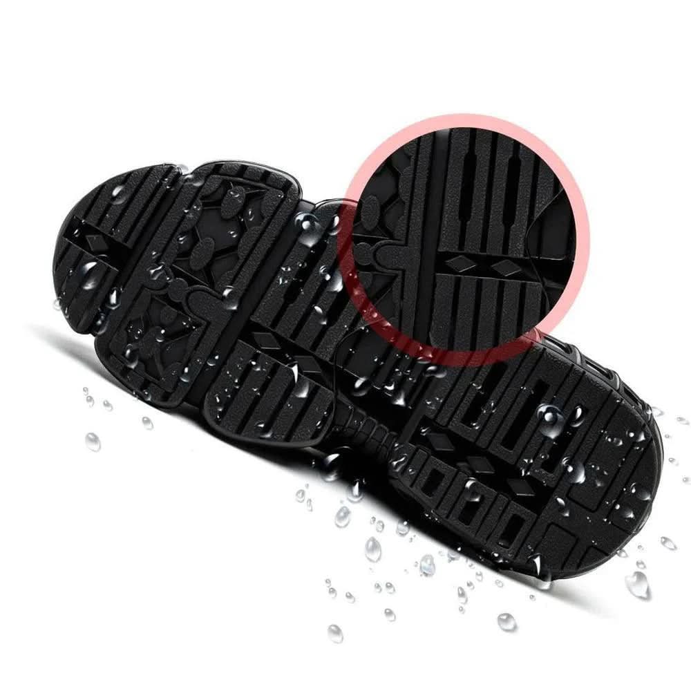 Work Shoes Men | Orthopedic Support & Slip-Resistant Grip