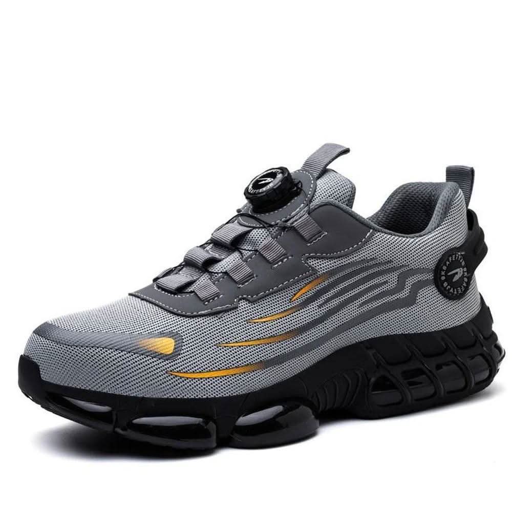 Work Shoes Men | Orthopedic Support & Slip-Resistant Grip