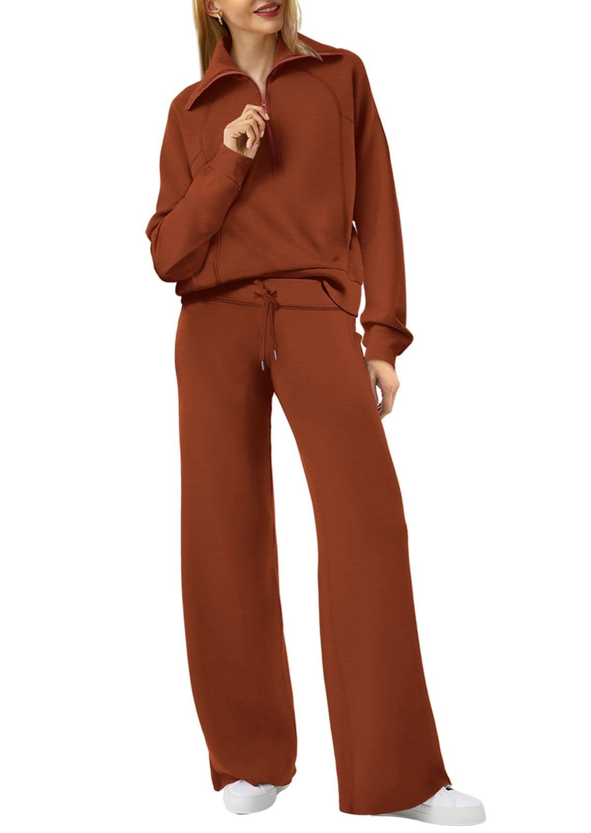Zip & Relax Set - Comfortable Two-Piece Outfit