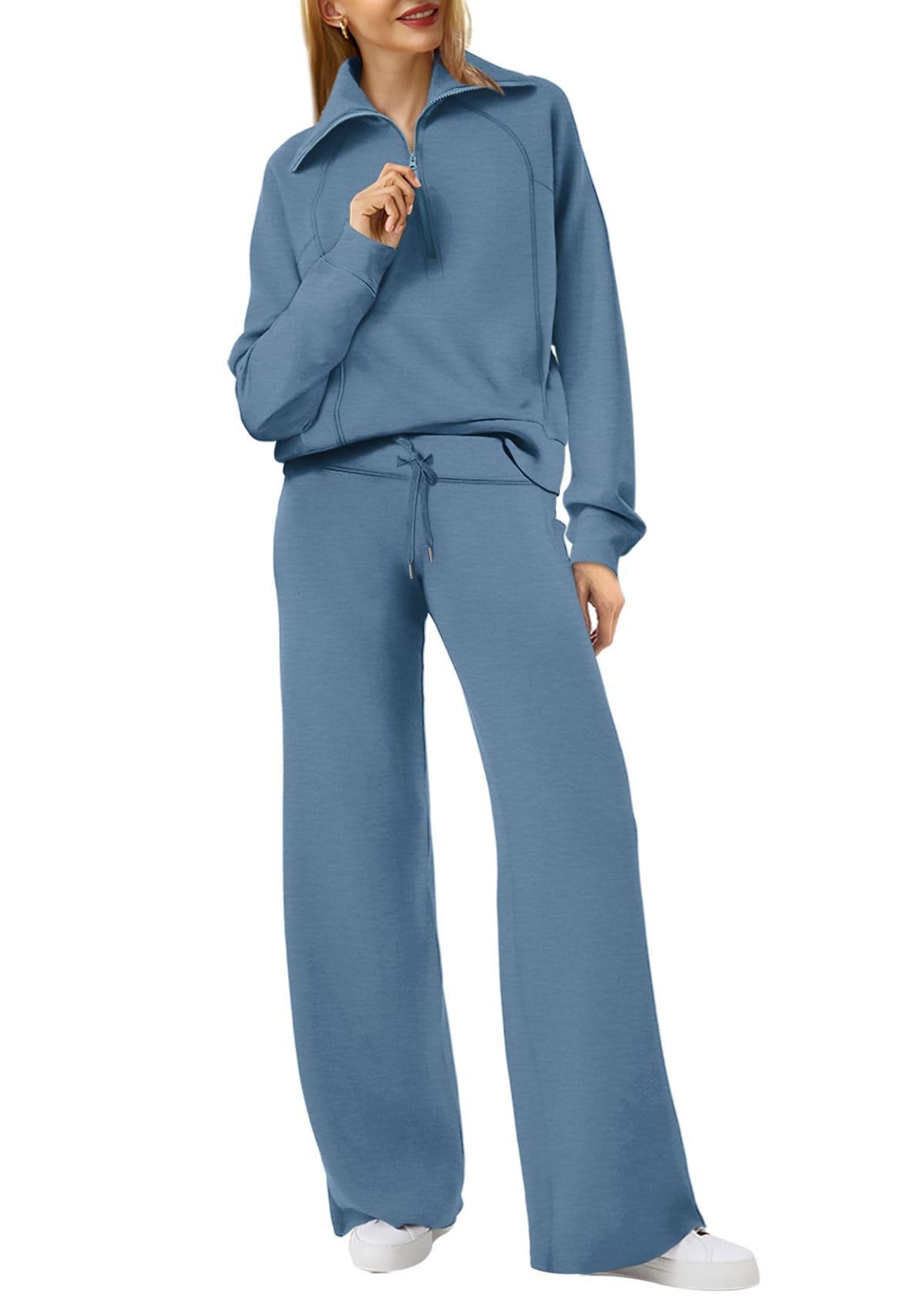 Zip & Relax Set - Comfortable Two-Piece Outfit