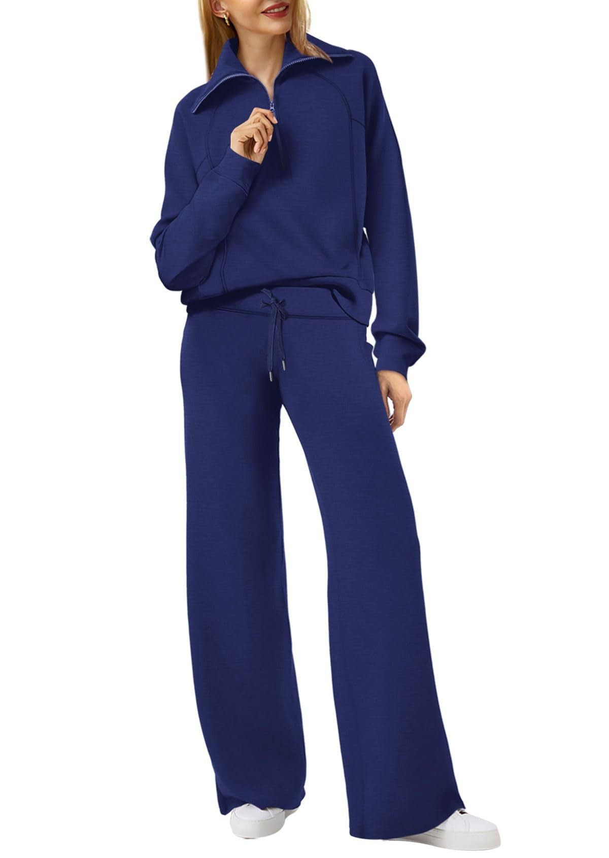 Zip & Relax Set - Comfortable Two-Piece Outfit